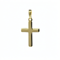 Schlichter Kreuz Anhänger aus 14 Karat 585 Gelbgold