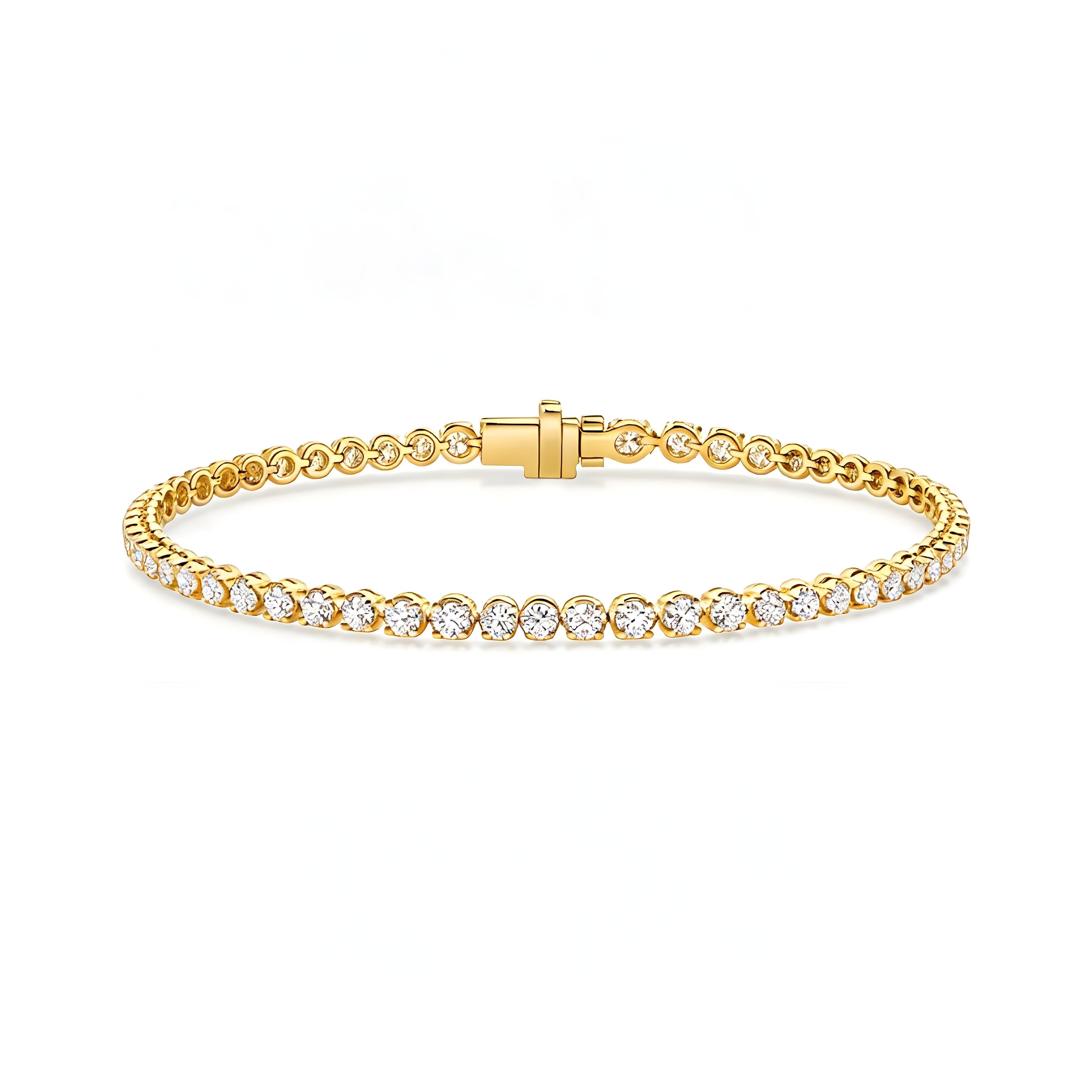 Tennis Armband rund
