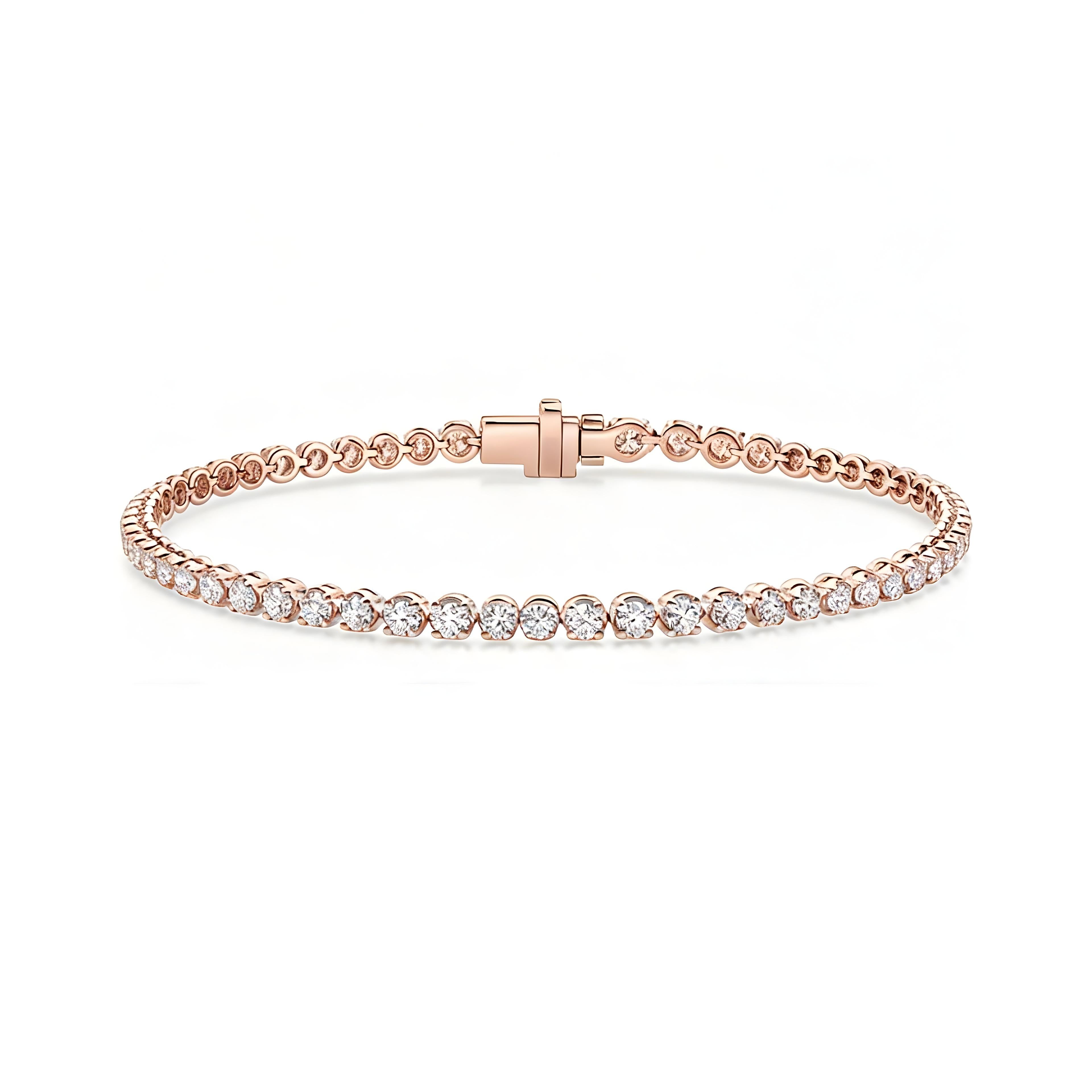Tennis Armband rund