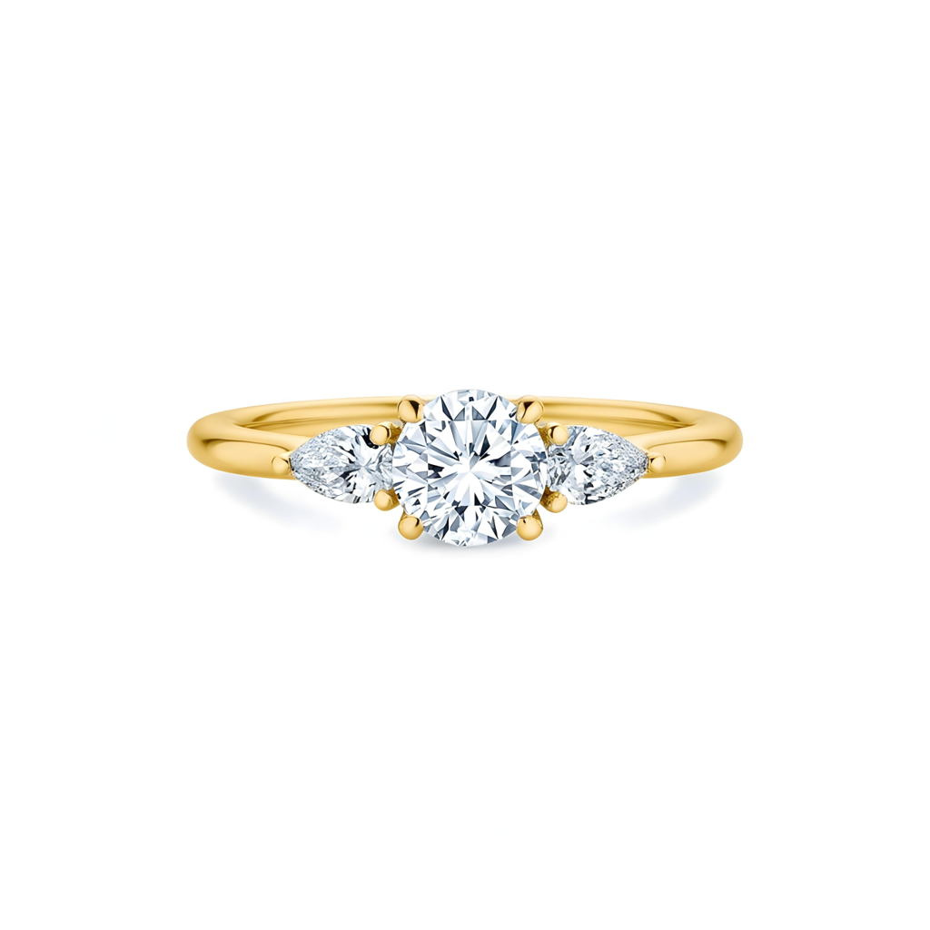Twin Wing Diamantring