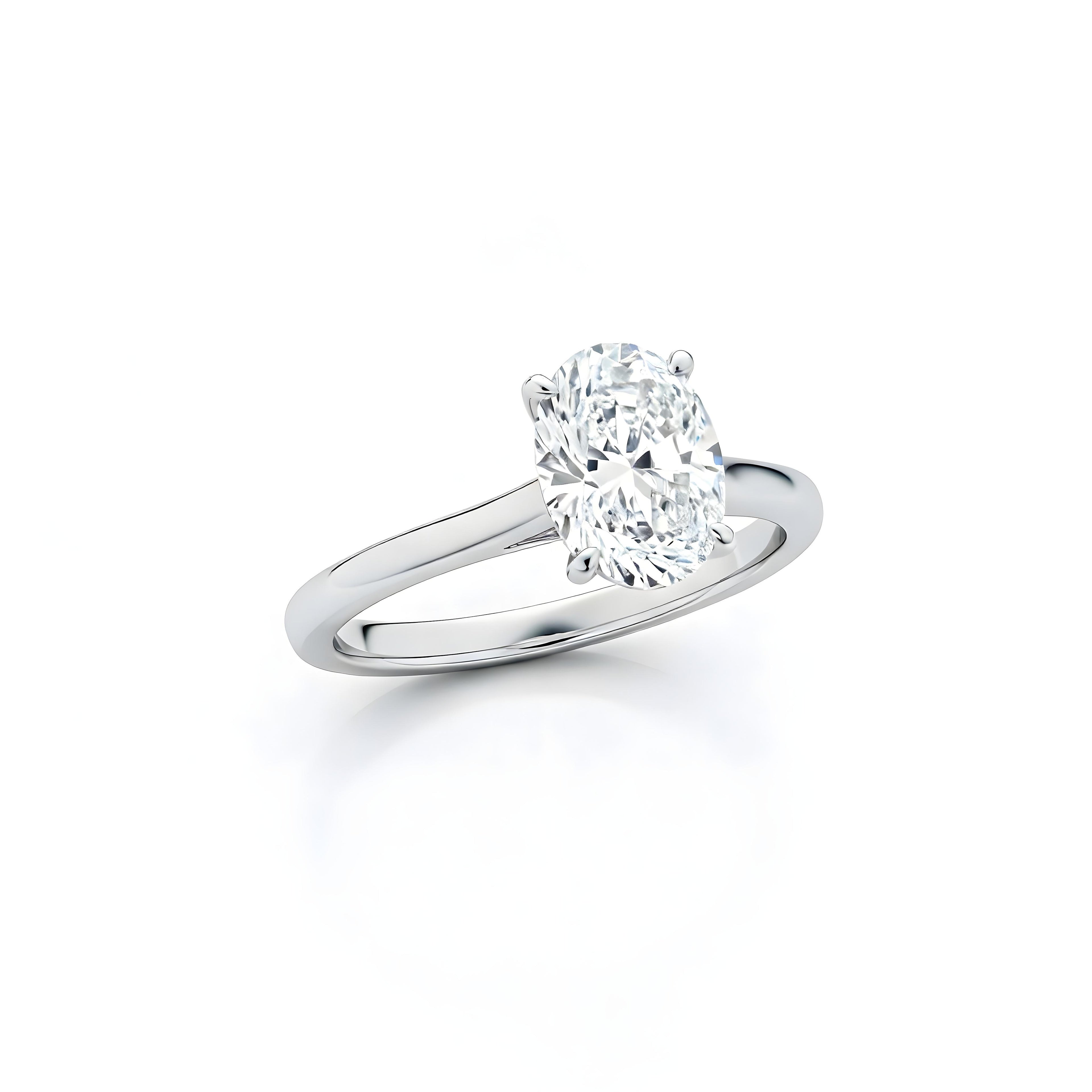 Diamantring Ovalis