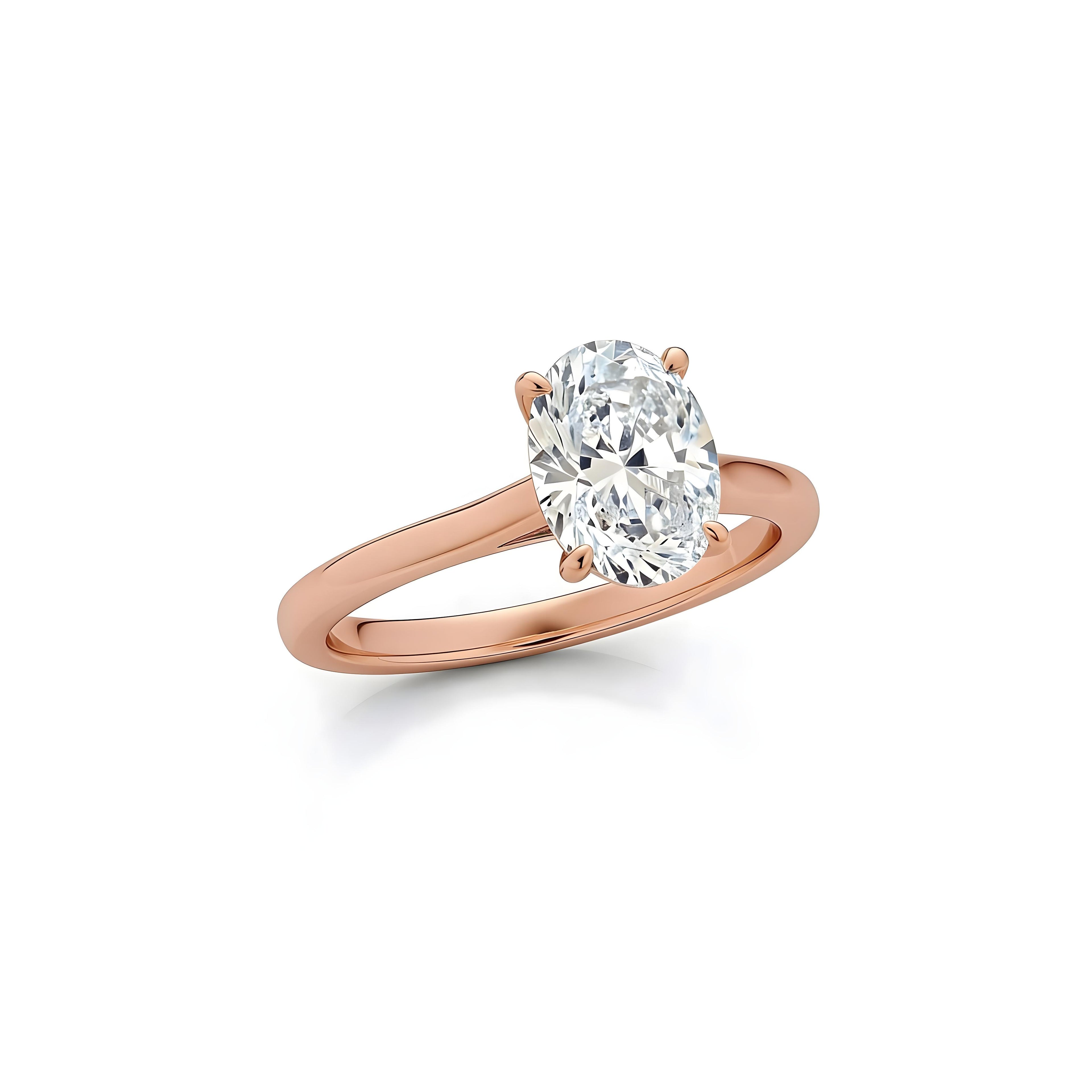 Diamantring Ovalis