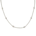 COLLIER SORA WEIßGOLD