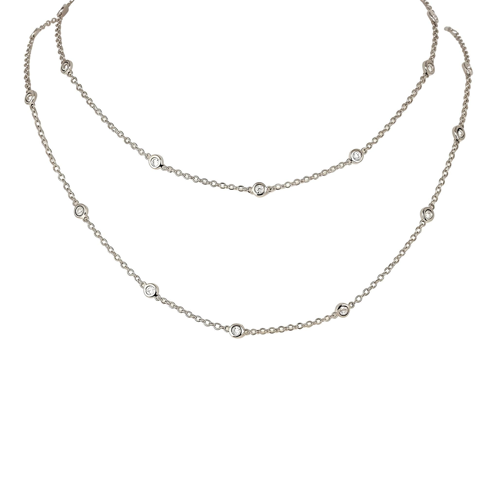 COLLIER MIA WEIßGOLD